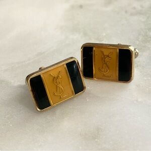 YSL Cuff Links Vintage